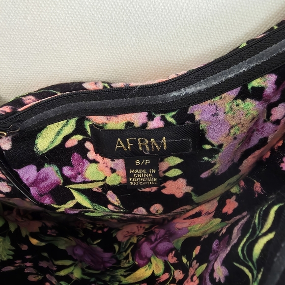 AFRM Pink and Purple Brandis Dress - Picture 4 of 7